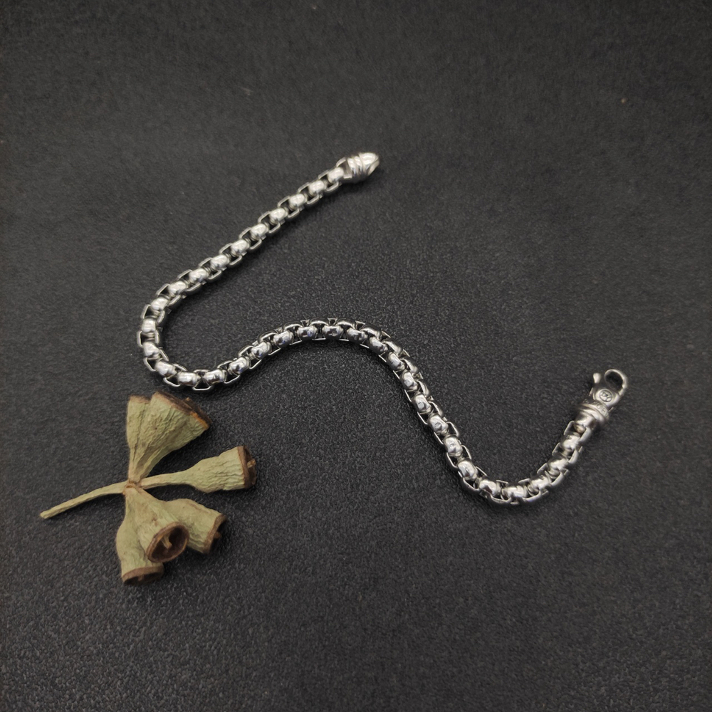 David Yurman 5mm box chain bracelet - Picture 7 of 9